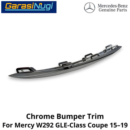 Fog Trim Old Mercy W292 Coupe Bumper Strip Grille Chrome Cover Mercedes GLE400