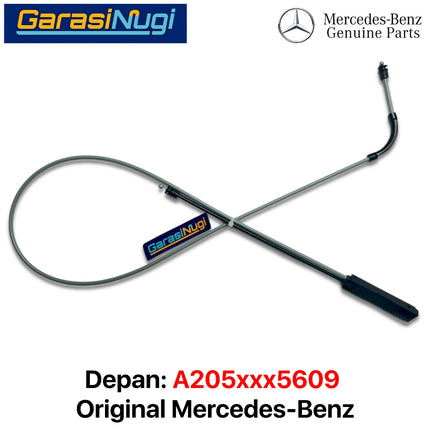 Engine Hood Mercy W205 Release Cable Kabel Pelepas Kap Mesin C200
