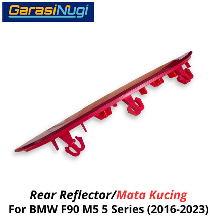 Reflector For BMW F90 Mata Kucing Trim Rear Belakang M5 2016-2023