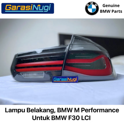 Lampu Belakang For BMW F30 LCI Rear Lights Smoke M Performance Trunk Set 63212450105 320