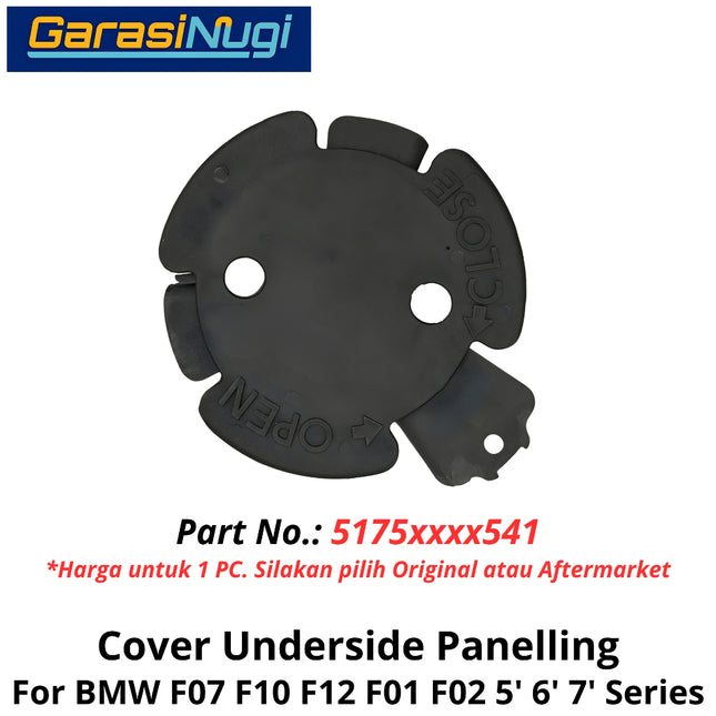 Underfloor Drain For BMW F07 F10 F12 F01 Cover Flap Tutup Floor Deck 520 640 740