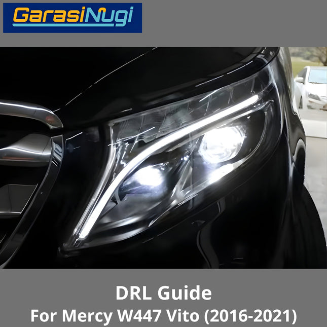 Sein DRL Guide Mercy W447 LED Eyebrow Light Lampu Alis Mercedes Vito 2016-2021
