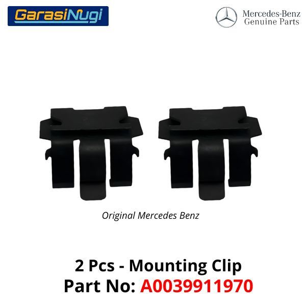 Mounting Clip A0039911970 Klip Pilar Body Interior Original Mercedes