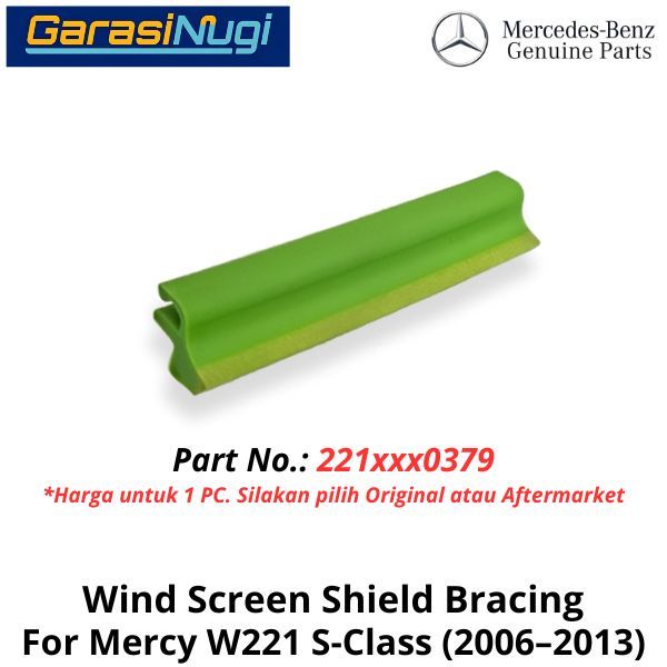 Rear Back Mercy W221 Glass Bracing Karet Kaca Belakang Mercedes S300