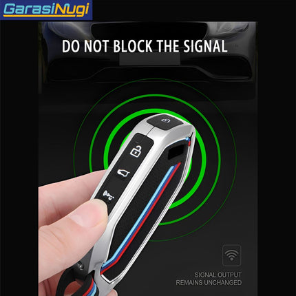 Key Case For KIA Carnival Sarung Kunci Tricolor Zinc Alloy