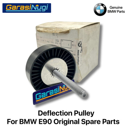 Deflection Pulley For BMW E90 Katrol Penegang AC Dan Power Steering Original 320
