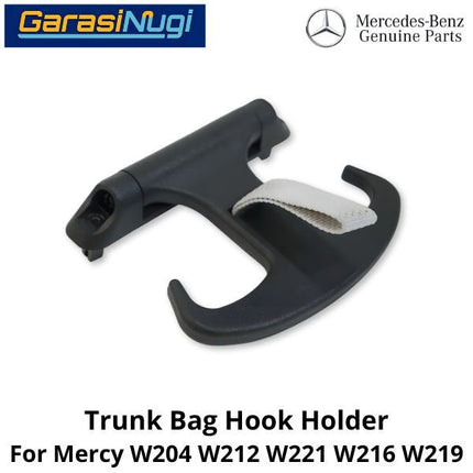 Trunk Bag Mercy W212 W213 Hook Holder Gantungan Tas Bagasi Belakang C180 E200 CLS AMG
