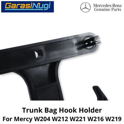 Trunk Bag Mercy W212 W213 Hook Holder Gantungan Tas Bagasi Belakang C180 E200 CLS AMG