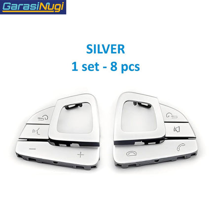 Steering Wheel Button Mercedes W213 W238 Pre FL Tombol Stir Pengatur Volume Suara E200 E300