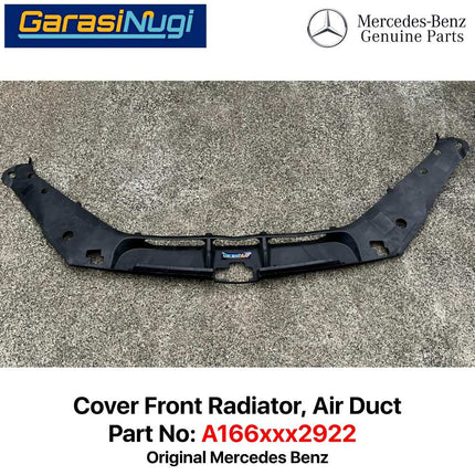 Cover Front Radiator For Mercy W166 X166 Panel Penopang Kap Mesin ML GLE