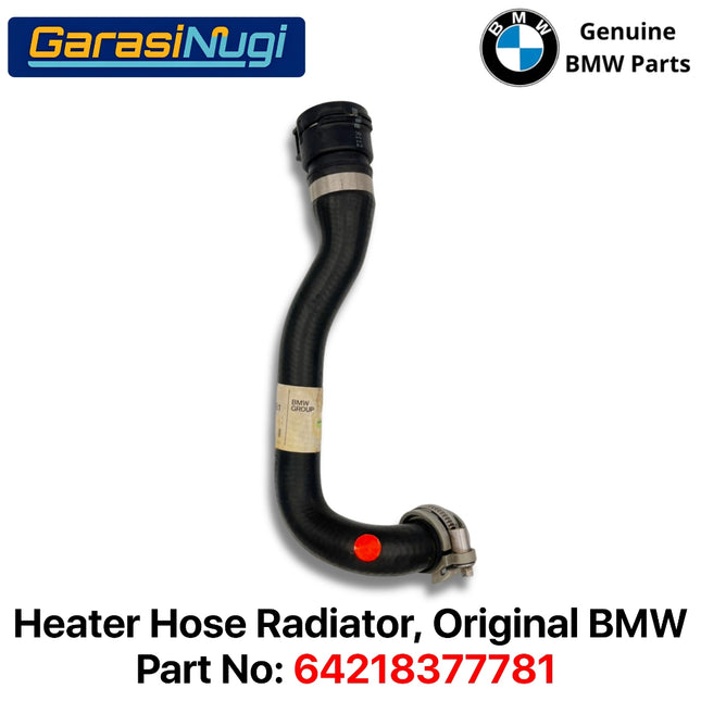 Heater Hose Radiator For BMW E46 Selang Hiter Inlet Pipe Original Rear 64218377781 320