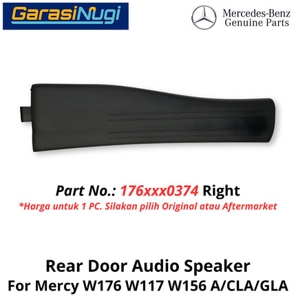 Rear Door Trim Mercy W176 W117 W156 Panel Cover Penutup Pintu Belakang Mercedes A200 CLA GLA
