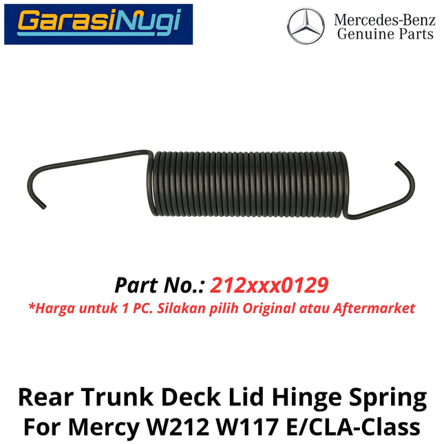 Tension Spring Mercy W212 W117 Per Shock Bagasi Trunk Boot Mercedes E200 CLK