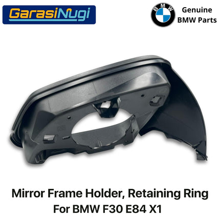 Mirror Frame Holder For BMW F30 E84 Bracket Kaca Spion Supporting Ring Grained 320 X1