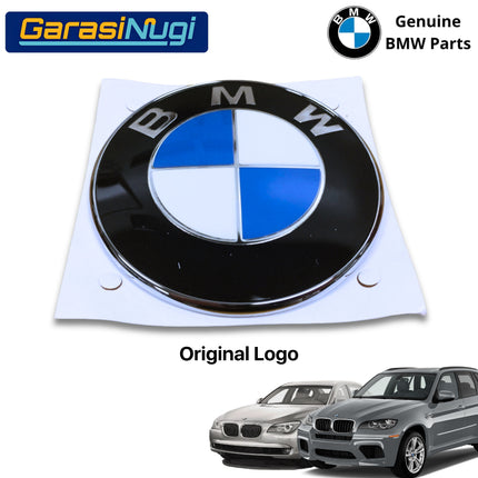 Emblem Trunk Lid For BMW E65 E53 E36 Logo Bagasi Rear Badge Original X5 Z3
