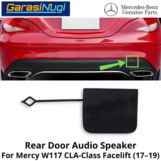 Towing Cover Mercy W117 Facelift Bumper Tow Tutup Lubang Derek Original Mercedes CLA