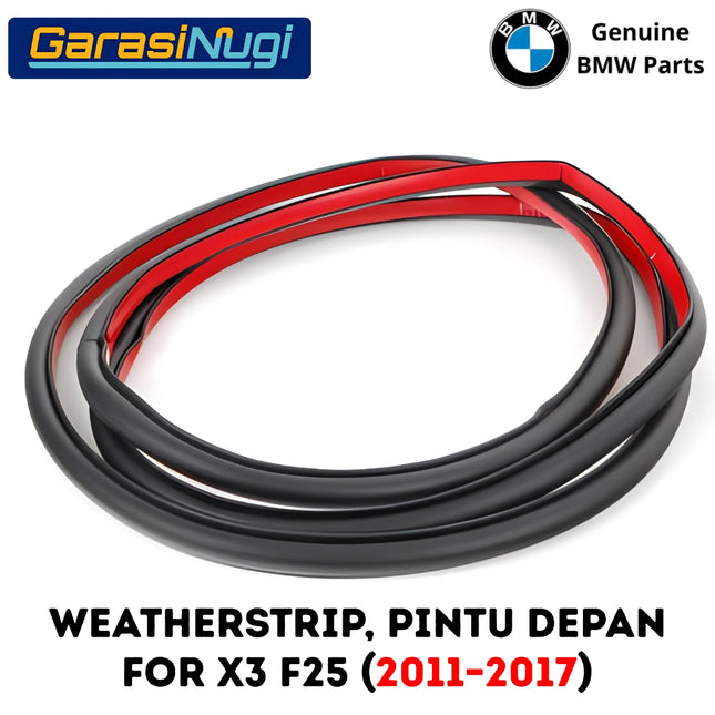 Door Seal BMW F25 Karet Pelindung Cuaca Weathersrip Original 51337300242 X3