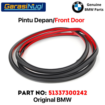 Door Seal BMW F25 Karet Pelindung Cuaca Weathersrip Original 51337300242 X3