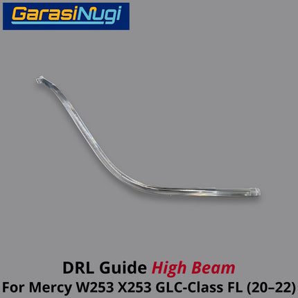 Sein DRL Guide Mercy W253 Facelift High Beam LED Eyebrow Light Lampu Alis Mercedes GLC 20-22