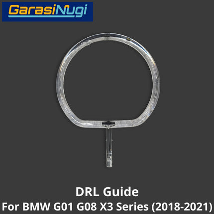DRL Guide Tube For BMW G01 G08 Angel Eyes LED Light Lampu Senja X3 2018-2021