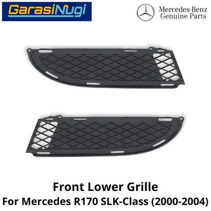 Fog Trim Mercy R170 Grill Cover Bumper Depan Bawah Mercedes SLK