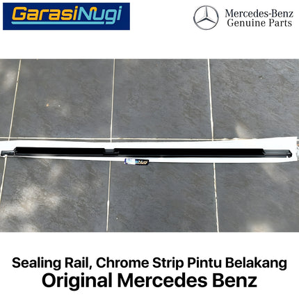 Chrome Strip For Mercy W213 List Cover Pintu Belakang Pelindung Weatherstrip E200