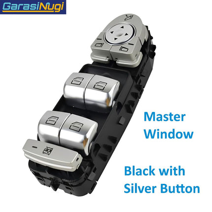Master Power Window For Mercedes W222 W213 Switch White Light S450 S63 AMG E200 E300