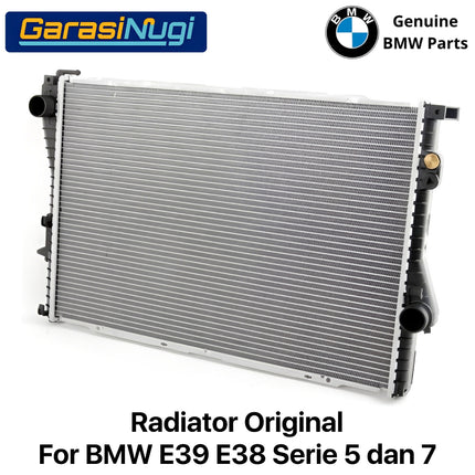 Radiator For BMW E39 E38 Engine Cooling Sistem Pendingin Mesin Original 17111702969 520