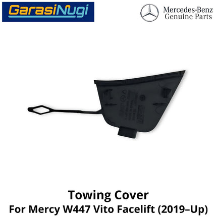 Towing Cover Mercy W447 Facelift Bumper Tow Tutup Lubang Derek Original Mercedes Vito