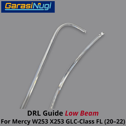 Sein DRL Guide Mercy W253 Facelift Low Beam LED Eyebrow Light Lampu Alis Mercedes GLC 20-22