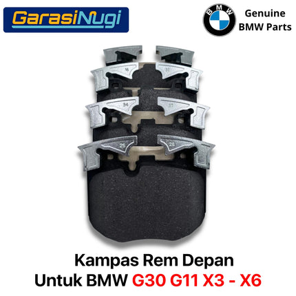 Kampas Rem Depan BMW G30 G11 X3 X6 Front Brake Pads Original 34116889570 520
