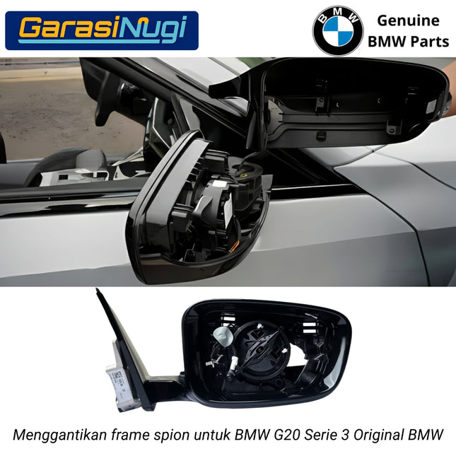 Cover Kaca Spion BMW G20 Mirror Outer Frame Heated Original 51168498234 320