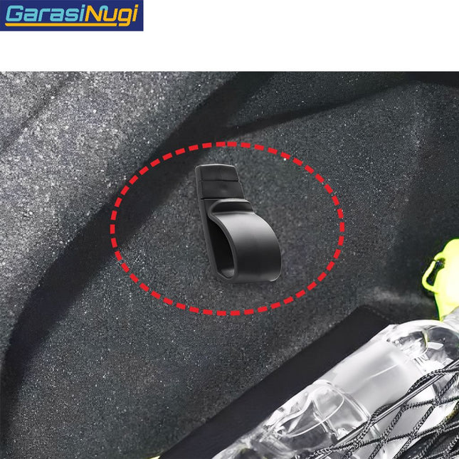 Sunshade Hook Mercedes W204 W205 W207 Pengait Jaring Bagasi Rear Trunk Hook C200 C250 C180 C43 AMG