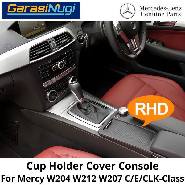 Cup Cover Mercy W204 W212 W207 Console Botol Konsol Original Mercedes C200 E200 CLK
