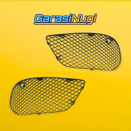 Fog Trim For Mercy W205 Pre-FL AMG Cover Lampu Kabut Grill C200 C300