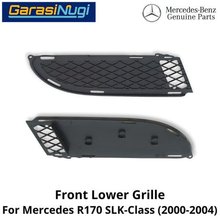 Fog Trim Mercy R170 Grill Cover Bumper Depan Bawah Mercedes SLK