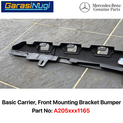 Basic Carrier For Mercy W205 Bracket Front Bumper Mounting Depan Grille C200