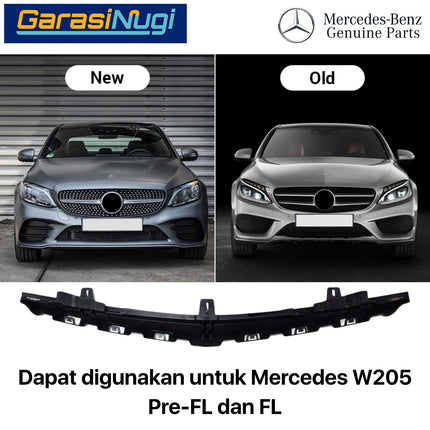 Basic Carrier For Mercy W205 Bracket Front Bumper Mounting Depan Grille C200