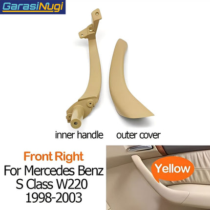 Door Handle For Mercy W220 Inner Pintu Lapisan Dalam Cover Assembly Pre FL S280 S320 S350 S500