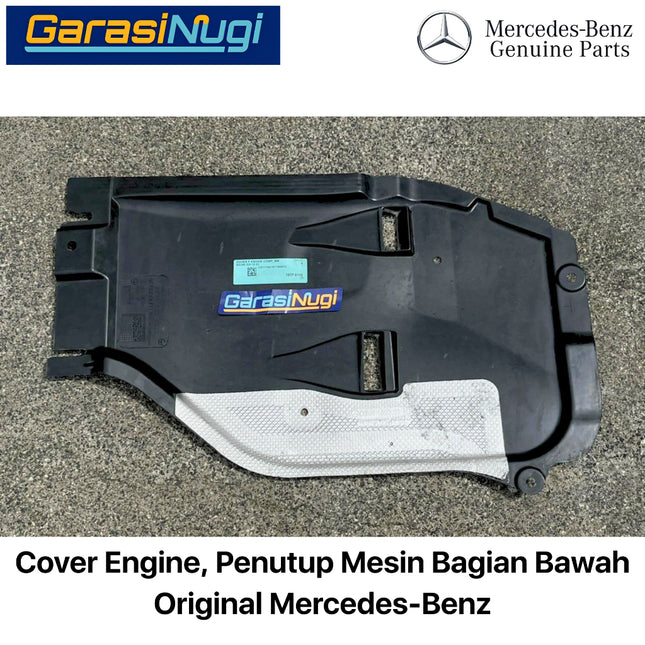 Engine Under Cover Mercy W246 W117 W156 Pelindung Mesin Bagian Bawah Shield 180 CLA