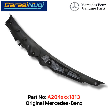 Front Wiper Cowl Mercy W204 Panel Trim Penutup Kaca Depan Scuttle Cover C200
