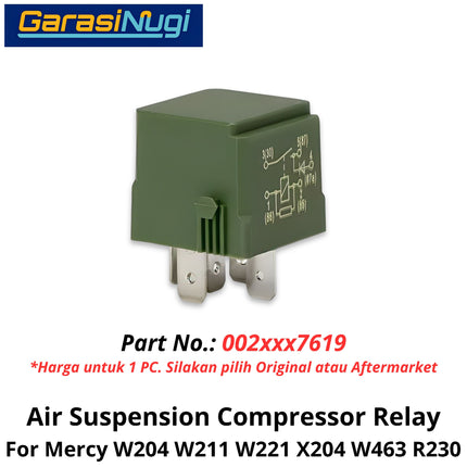 Air Suspension Mercy W204 W221 W463 R230 Compressor Relay Suspensi Udara C200 S300 SL