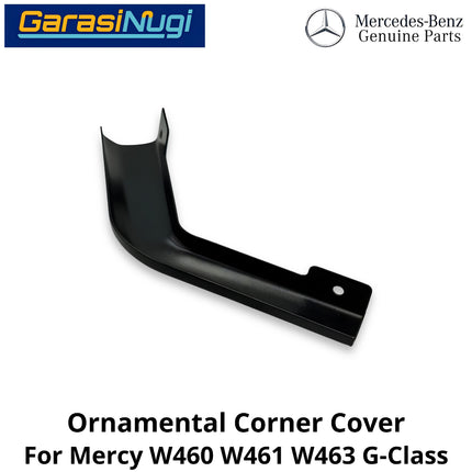 Ornamental Drip Corner Mercy W460 W461 W463 Cover Moulding Tetesan Air Sudut Depan G500