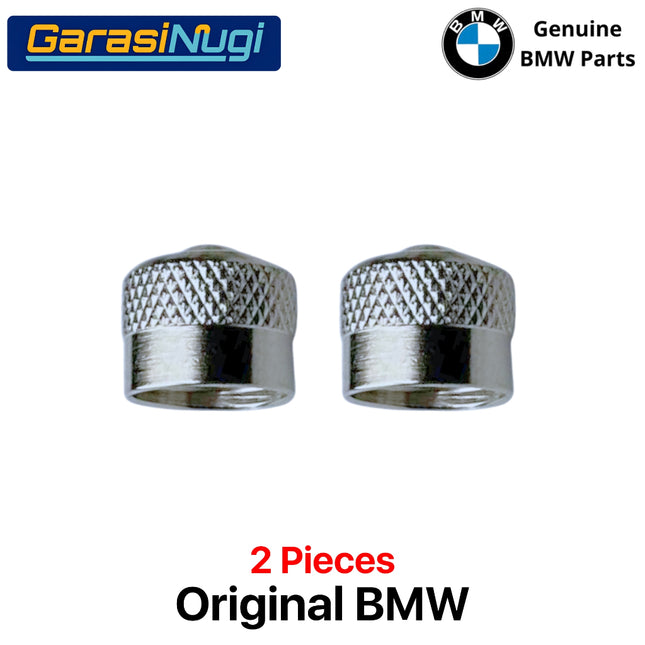 Tyre Valve Caps For All BMW Series Tutup Penthil Metal Roda Depan Belakang Original