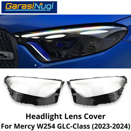 Mika Headlight Mercy W254 Lens Kaca Cover Lampu Depan Mercedes GLC 2022-UP