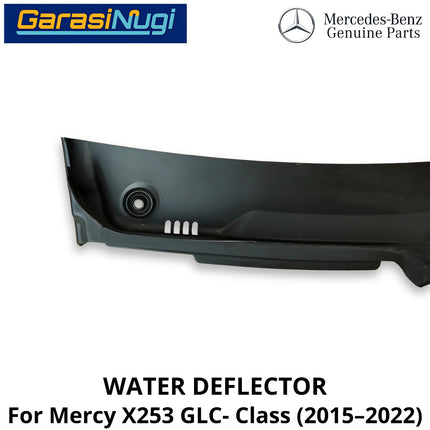 Water Deflector Mercy X253 Facelift Wiper Cowl Kisi Penutup Kap Mesin Kaca Depan Mercedes GLC