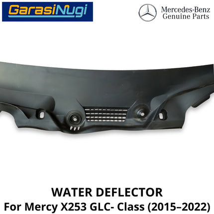 Water Deflector Mercy X253 Facelift Wiper Cowl Kisi Penutup Kap Mesin Kaca Depan Mercedes GLC
