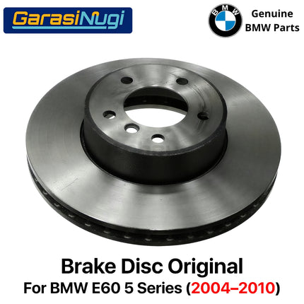 Front Brake Disc BMW E60 Rotor 34116864906 Piringan Cakram Rem Depan Original 520