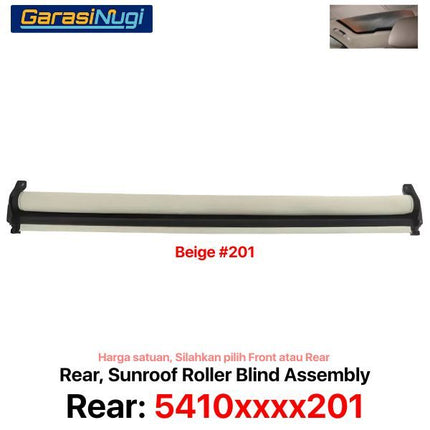 Roller Blind For BMW G11 G12 Sunroof Curtain Assembly Tirai Penutup 730