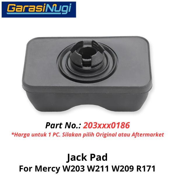Jack Pad Mercy W203 W211 W209 R171 Bantalan Dongkrak Ganjal C200 E240 CLK SLK